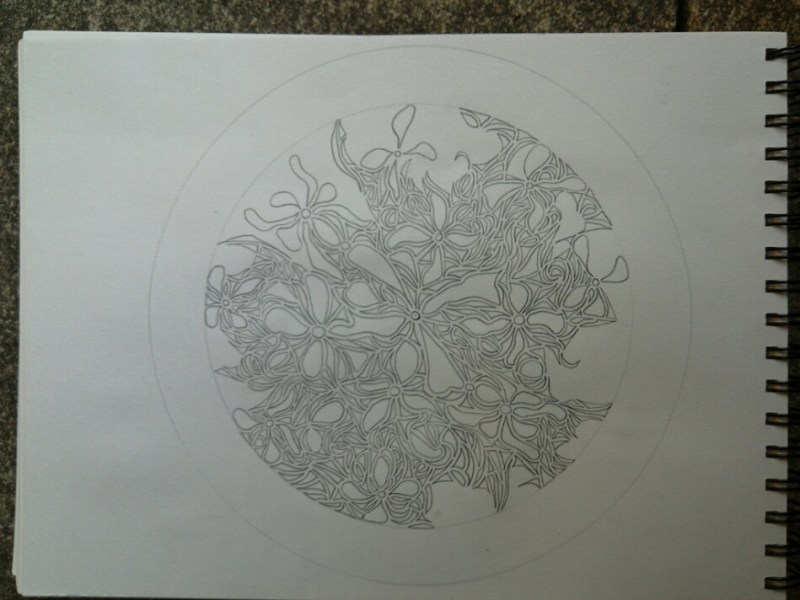 Colouring in for adults